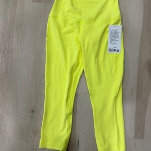 Lululemon Align Leggings - Electric Yellow